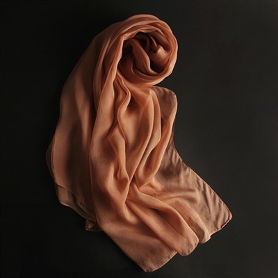 Solid 100% Seidenschal