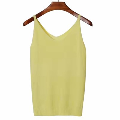 Solide Weste aus 100 % Viskose